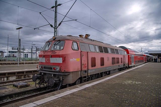 DB Regio 218 417 Basel Bad