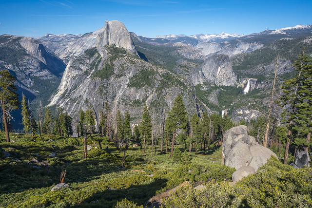 Beautiful Yosemite Spring Landscape Nature Photography Glacier Point Half Dome ! Dr. Elliot McGucken Yosemite National Park Fuji GFX100 Medium Format Fine Art Landscape Photography !