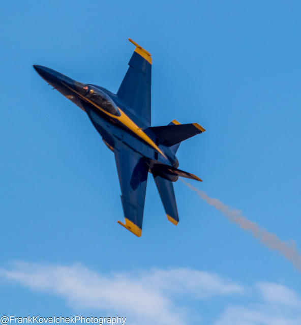 USN Blue Angels practicing for the 2024 NAF El Centro Air Show