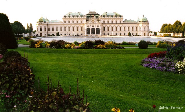 Palacio y jardín - Viena