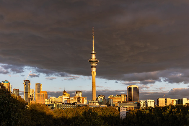 Auckland and the Sky Tower