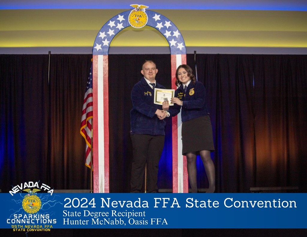 2024 Nevada FFA State Degree Recipients