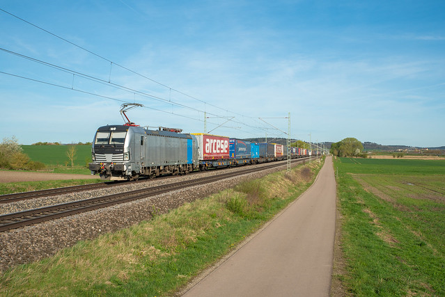 TXL 6193 155 met KLV trein, Schmalenbach