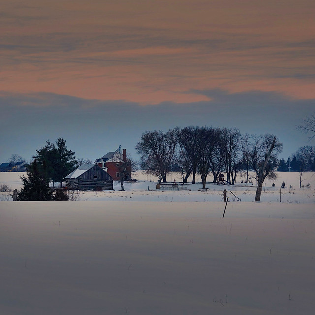 The Farm on a Late Winter Afternoon
