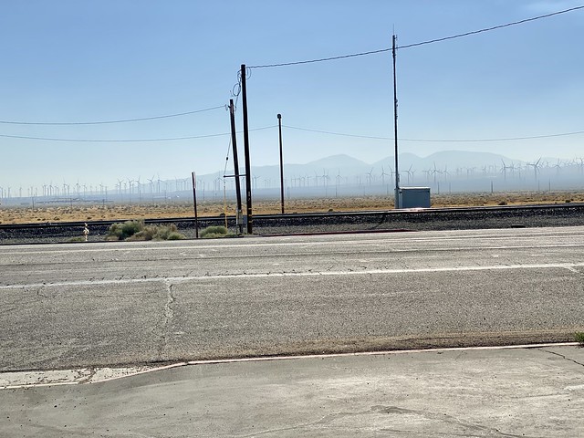 View from Sierra Highway, Mojave, CA