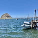 Morro Rock from Harborfront, Morro Bay, CA 