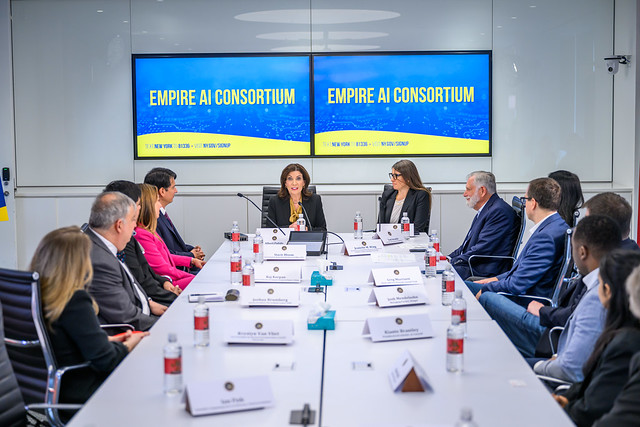 Governor Hochul, Industry Leaders and Advocates Celebrate Empire AI Consortium to Make New York a Global Leader in Artificial Intelligence