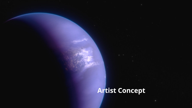 NASA’s Webb Maps Weather on Planet 280 Light-Years Away (Artist Concept)