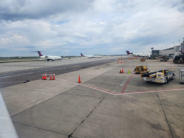Scenes from the Air: Delta Airlines Flight 4991 (Detroit to Hartford) - Tuesday April 23rd, 2024