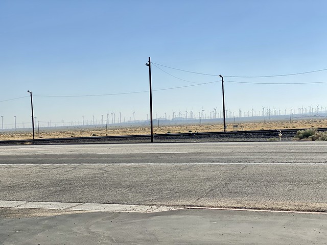 View from Sierra Highway, Mojave, CA