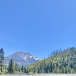 Mount Shasta from Interstate 5, Weed, CA 