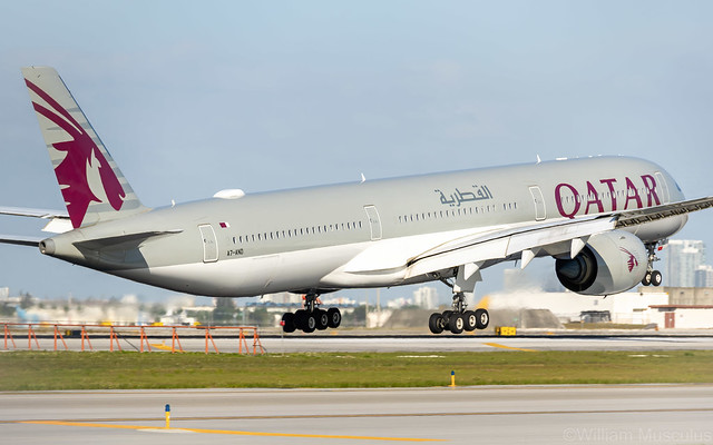 Airbus A350-1041 A7-AND Qatar Airways