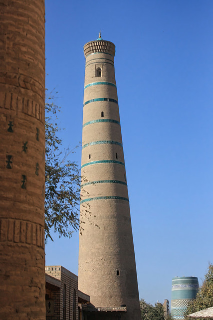 Chiwa UZ - Minaret of Djouma mosque 04