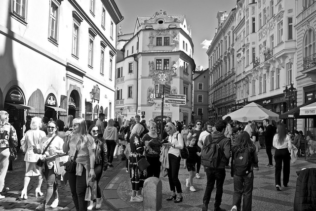Street Scene, Prague