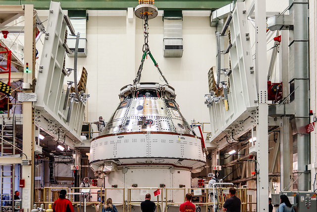 Artemis II Orion Spacecraft Completes Electromagnetic Testing