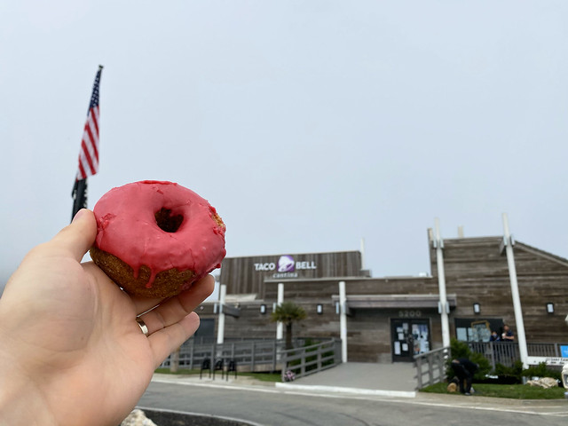 Donuts at the world’s most scenic Taco Bell