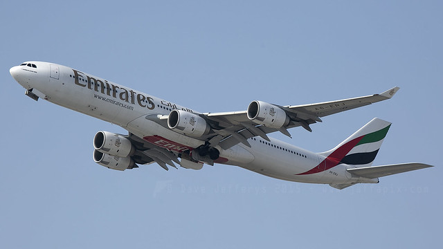 A6-ERJ A340-500 Emirates