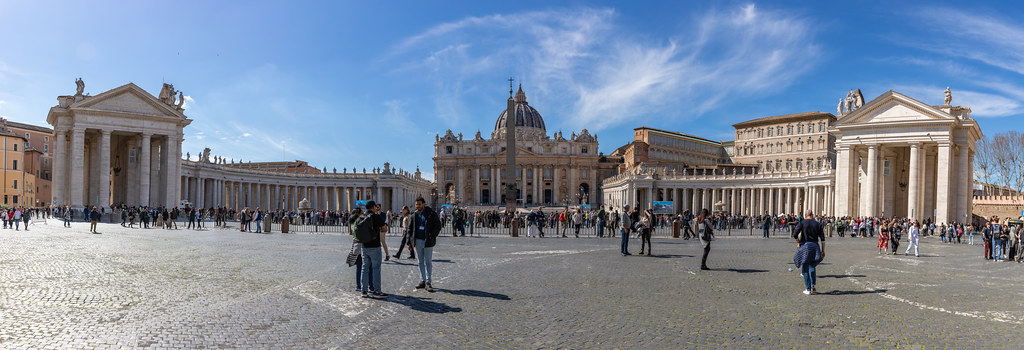 Saint Peter's Square Panorama