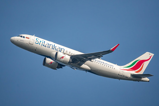 SriLankan Airlines Airbus A320 [4R - ANA] - CMB-KUL