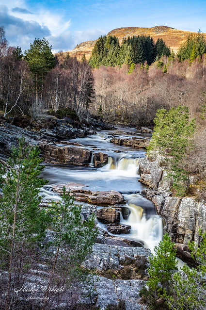 Black Water Falls, Garve, Scotland