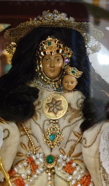 La Virgen de Guadalupe, vestida de pastora, preparada para la romería 2024