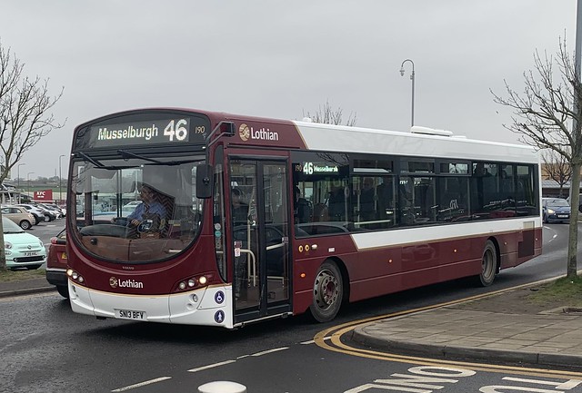 Lothian Buses 190 SN13 BFV (12-03-2024)
