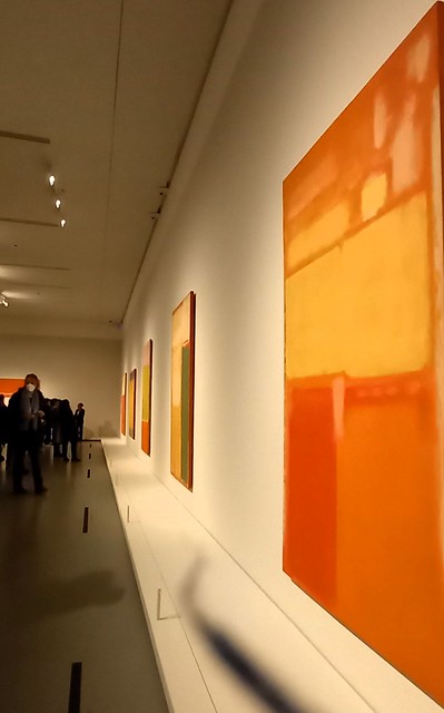Exposition temporaire Mark Rothko à la fondation Louis Vuitton Paris