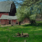 Farmyard Eaton County, Michigan.