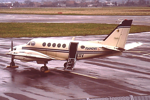 F-GEXV Beechcraft Beech A100 King Air Flandre Air LIL