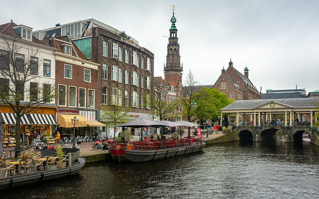 Rainy day, Leiden, Holland