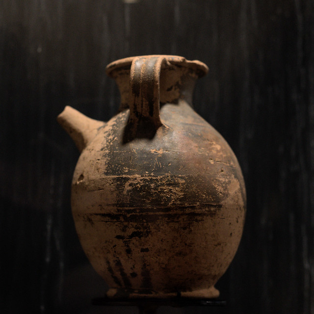 Roman Black Gloss jug from Fidenae