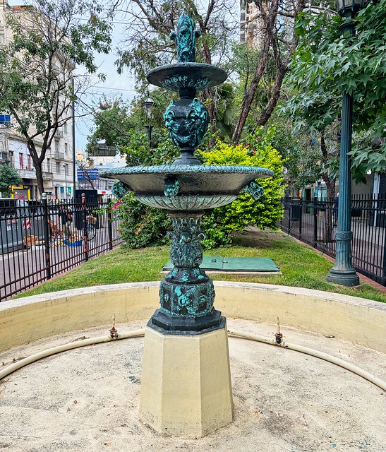 2024 - Buenos Aires - 103 of - Fountain on Av. Códoba at Av. Callao