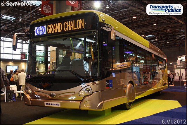 Heuliez Bus GX 327 BHNS – STAC (Société des Transports de l’Agglomération Chalonnaise) / Zoom