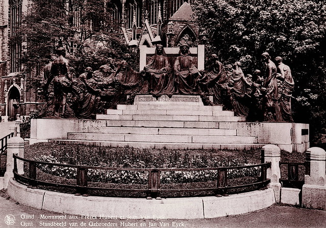 Brothers Hubert & Jan Van Eck Monument, Valentin Vaerwyck 1913