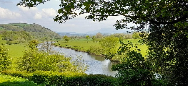 The River Lune near Halton, Lancashire