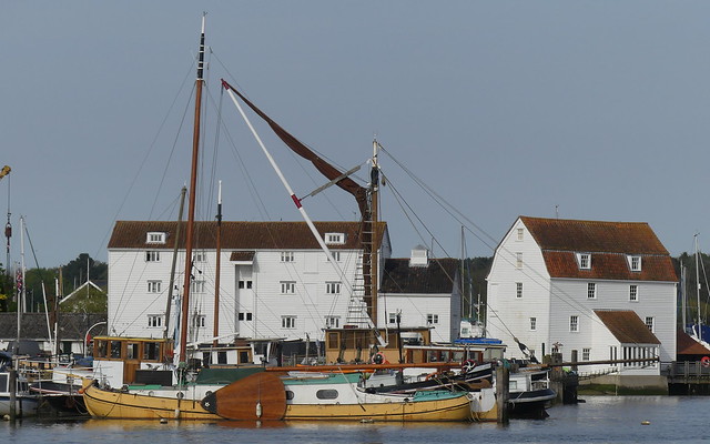 Woodbridge Tide Mill and the Old Granary.