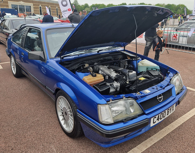 1985 Opel Monza GSE @ 2023 VauxALL show @ The British Motor Museum in Gaydon