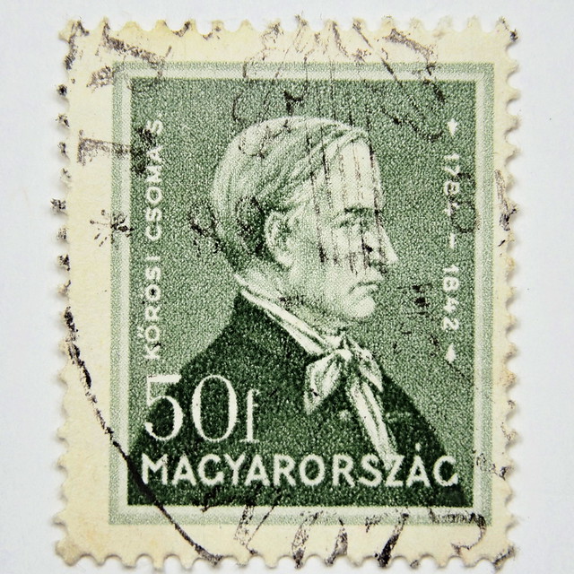 Hungary 50 Filler 1932 Sandor Korosi Csoma (1784-1842)