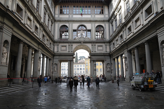 [explore] Just Florence: Uffizi Gallery