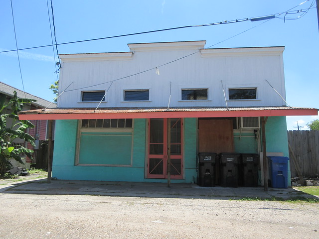 Cambronne Street - Old storefront building, New Orleans