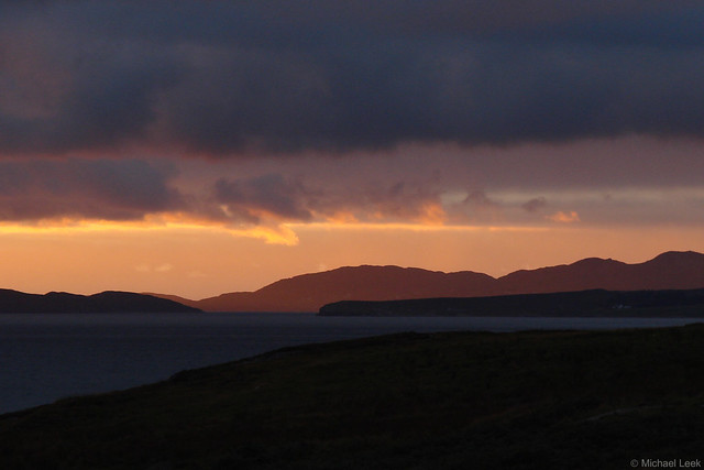 Loch Broom sunset: Highlands, Scotland.