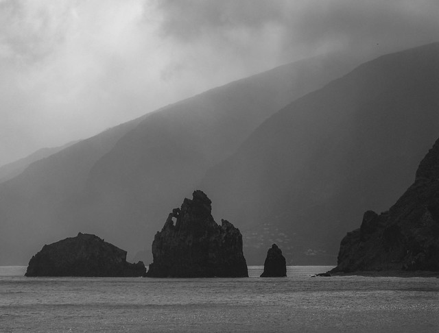 2024 (challenge No. 1- old unpublished pics) - Day 122 - Gloomy Ilheus de Rib and Janela, Porto Moniz, Madeira 2013