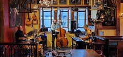 Gin & Jazz night at The Local restaurant/pub (trio consists of Damien Moynahew | Silvio Pupo | Ro