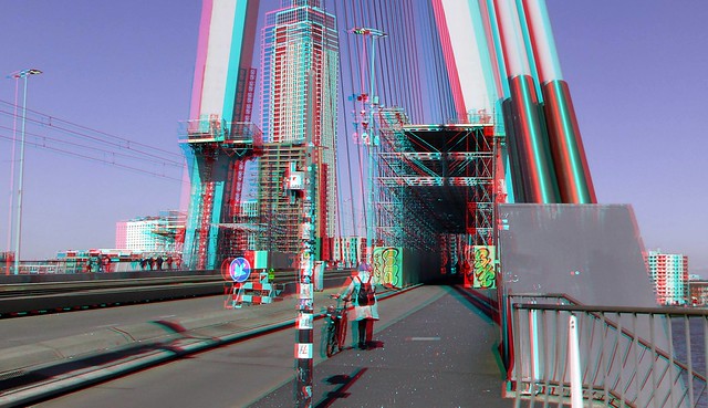 Erasmusbrug Rotterdam april 2024 3D