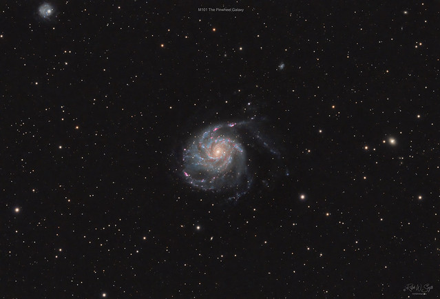 M101 The Pinwheel Galaxy (Widefield)