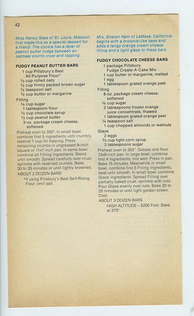 PH457 Pillsbury Bake-Off Cook Book 23rd 1972 044