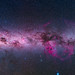 Panorama of the Southern Milky Way from Scorpius to Orion