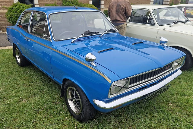 1969 Vauxhall Viva GT (V8 Fitted) @ 2023 VauxALL show @ The British Motor Museum in Gaydon