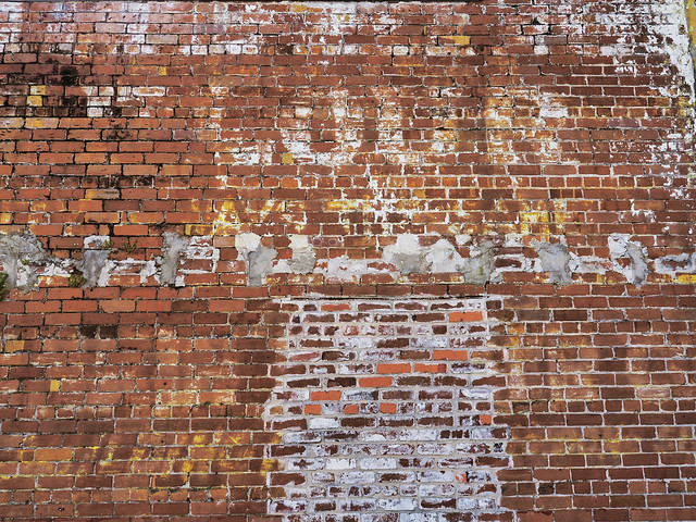 bricks in a wall