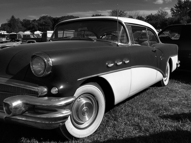 1956 Buick Special two-door hardtop, Milton, Ontario.